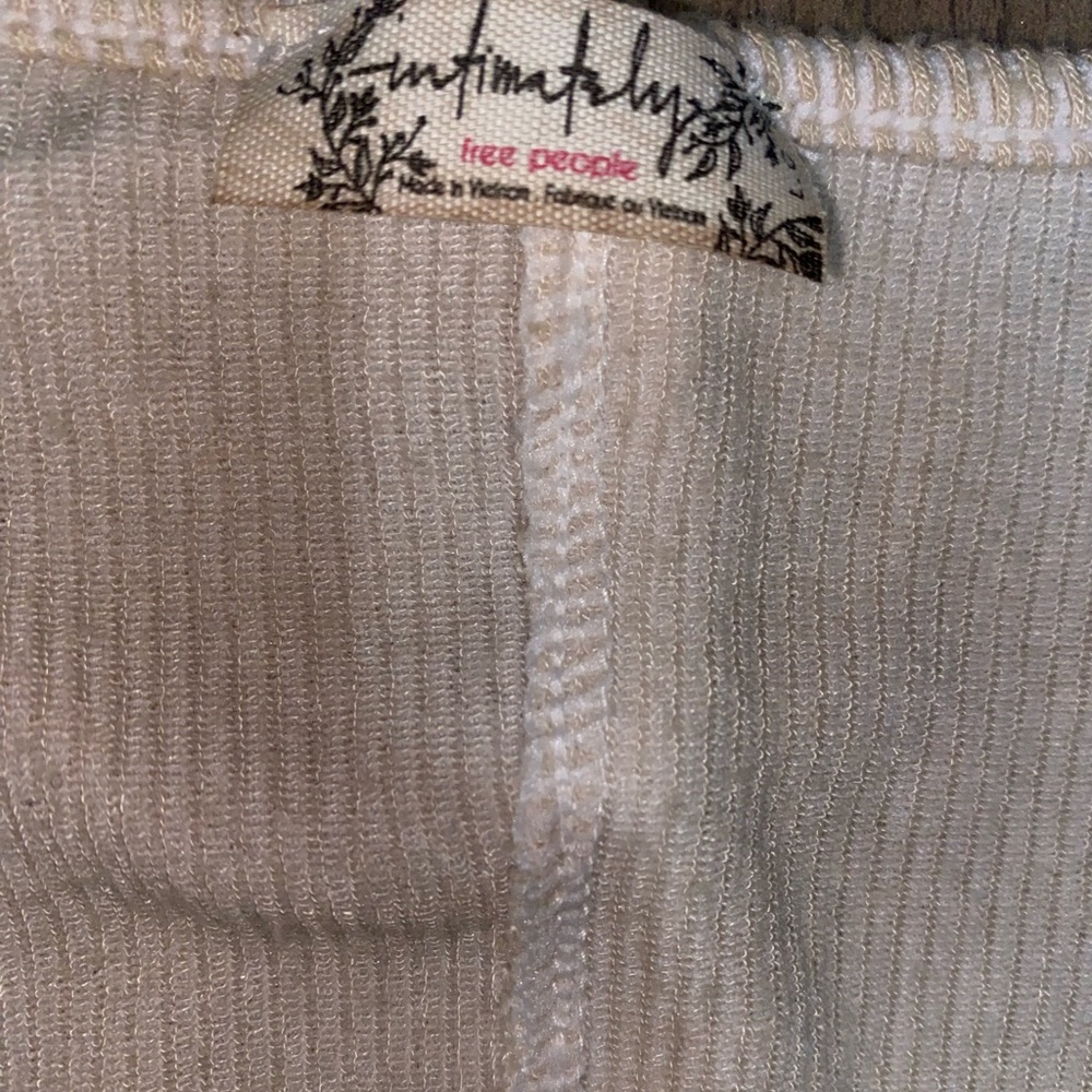 Intimately Free People Keep It Basic Top Ivory Ba… - image 6